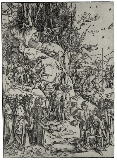 Il martirio dei diecimila, 1497 da Albrecht Dürer