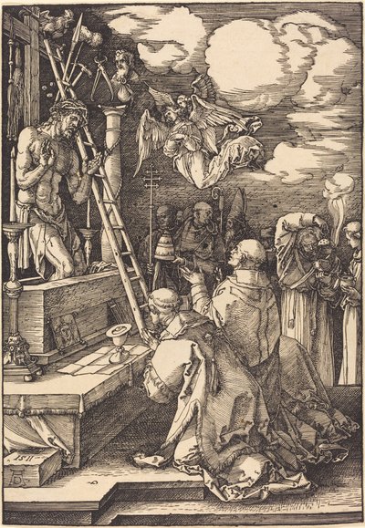 La messa di San Gregorio da Albrecht Dürer