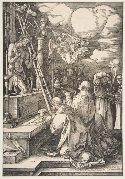 La messa di San Gregorio da Albrecht Dürer