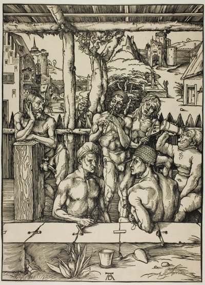 Il Bagno degli Uomini da Albrecht Dürer