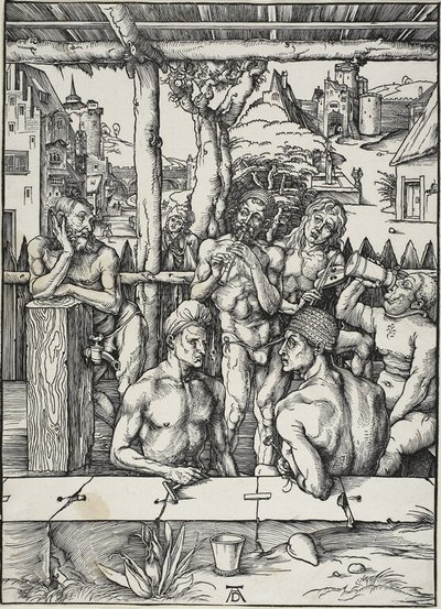 Il bagno degli uomini da Albrecht Dürer