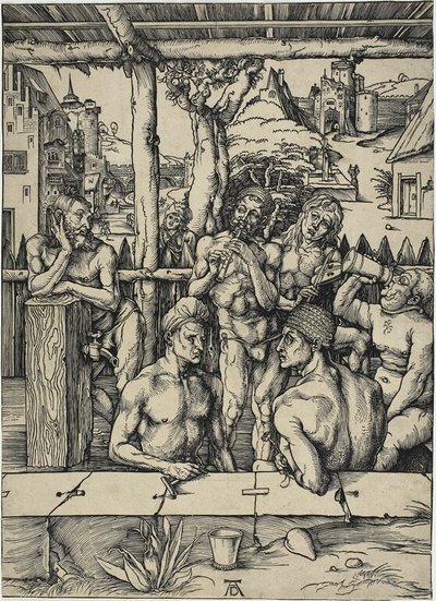 Il bagno degli uomini da Albrecht Dürer