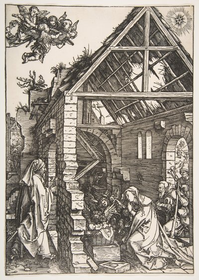 La Natività, dalla Vita della Vergine da Albrecht Dürer