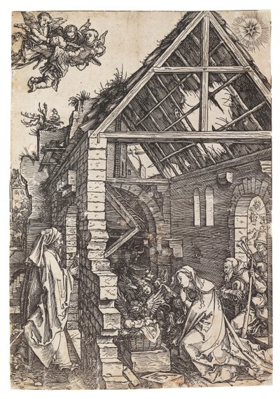 La Natività di Cristo, dalla serie La Vita della Vergine da Albrecht Dürer