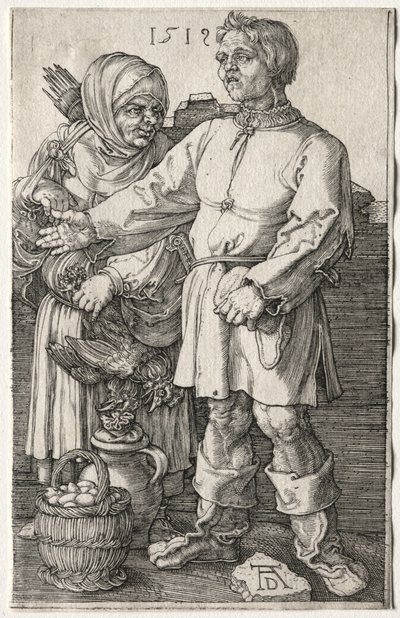 I Contadini al Mercato da Albrecht Dürer