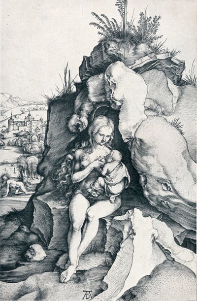 La penitenza di San Giovanni Crisostomo, 1495-1906 da Albrecht Dürer
