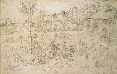 I piaceri del mondo, inizio XVI secolo da Albrecht Dürer