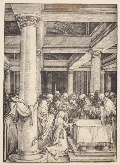 La presentazione al tempio da Albrecht Dürer