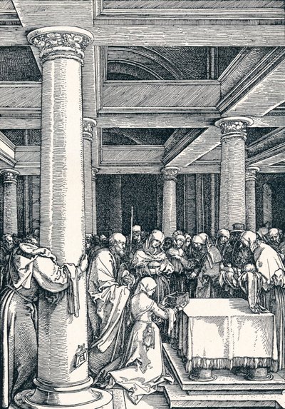 La presentazione di Cristo al Tempio, 1506 da Albrecht Dürer