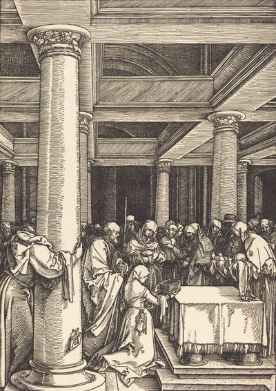 La presentazione di Cristo al Tempio, c. 1504-1505 da Albrecht Dürer