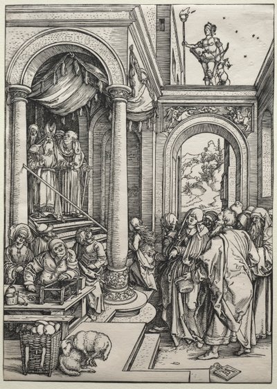 La Presentazione della Vergine al Tempio, c. 1502-1503 da Albrecht Dürer