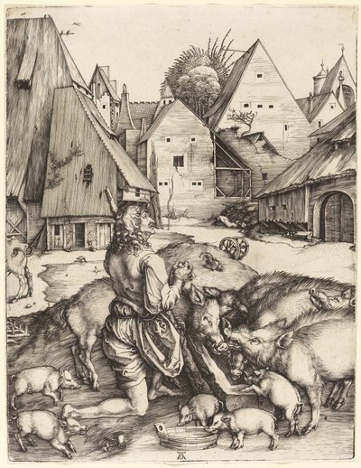 Il figliol prodigo da Albrecht Dürer