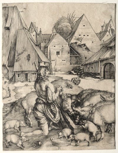 Il figliol prodigo da Albrecht Dürer