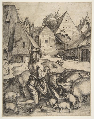 Il Figliol Prodigo da Albrecht Dürer