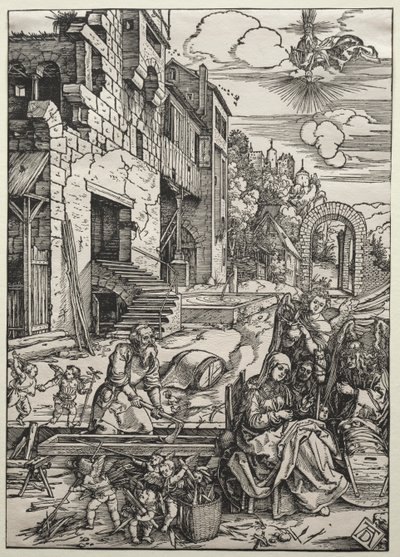 Il Riposo in Egitto da Albrecht Dürer