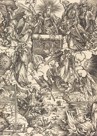 I Sette Angeli con le Trombe da Albrecht Dürer