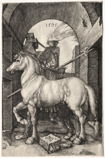 Il piccolo cavallo, 1505 da Albrecht Dürer
