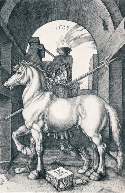 Il piccolo cavallo, 1505 da Albrecht Dürer