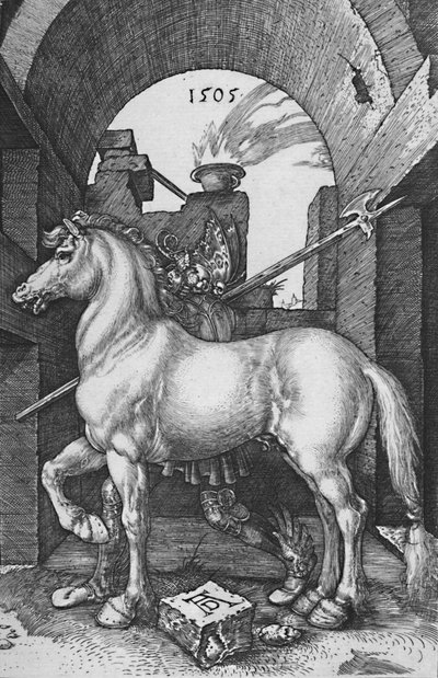 Il piccolo cavallo, 1505, 1906 da Albrecht Dürer
