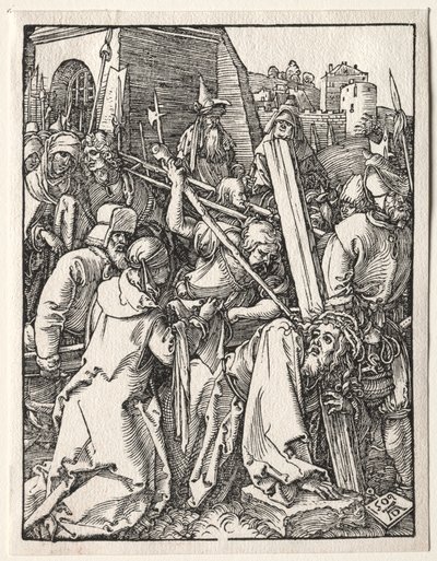 La Piccola Passione: Cristo che porta la croce, 1509 da Albrecht Dürer