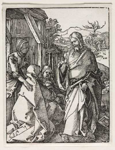 La Piccola Passione: Cristo che Prende Congedo dalla Vergine da Albrecht Dürer
