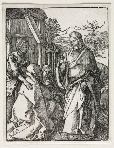 La Piccola Passione: Cristo si congeda dalla Vergine da Albrecht Dürer