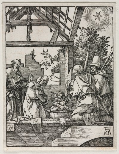 La piccola passione: La natività da Albrecht Dürer