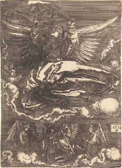 Il Sudario Tenuto da un Angelo da Albrecht Dürer