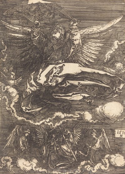 Il Sudario tenuto da un angelo da Albrecht Dürer