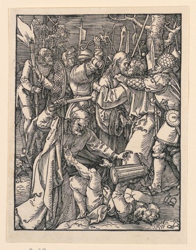 La cattura di Cristo, dalla serie La Piccola Passione da Albrecht Dürer