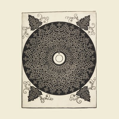 Il terzo nodo (Motivo a intreccio con medaglione bianco) da Albrecht Dürer