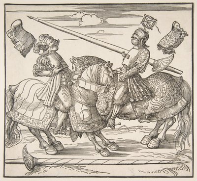 Il torneo a cavallo da Albrecht Dürer
