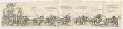 Il carro trionfale di Massimiliano I (Il grande carro trionfale) da Albrecht Dürer