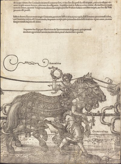 Il Carro Trionfale di Massimiliano I (Il Grande Carro Trionfale) [tavola 4 di 8] da Albrecht Dürer