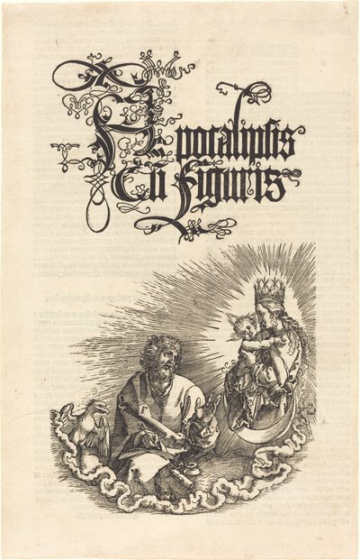 La Vergine appare a San Giovanni da Albrecht Dürer