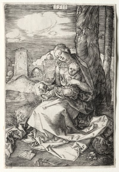 La Vergine e il Bambino con la Pera da Albrecht Dürer