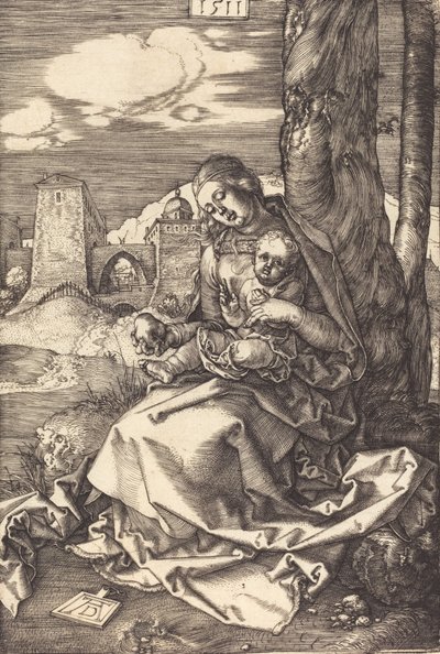 La Vergine e il Bambino con la pera, 1511 da Albrecht Dürer