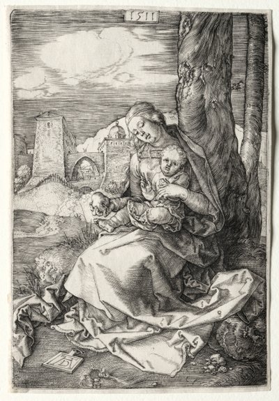 La Vergine e il Bambino con la pera, 1511 da Albrecht Dürer