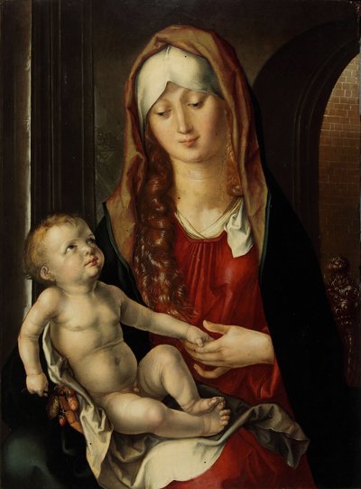 La Vergine e il Bambino Madonna del Patrocinio da Albrecht Dürer