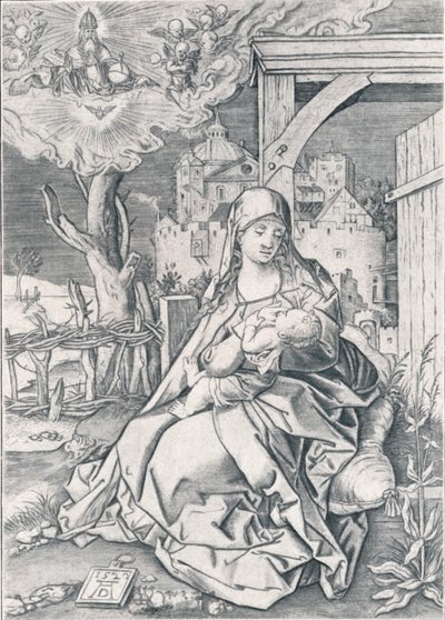 La Vergine presso il cancello da Albrecht Dürer