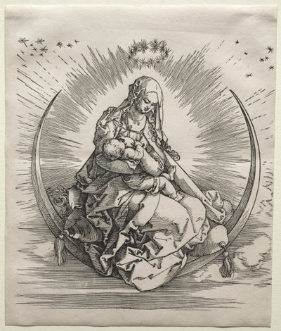 La Vergine sulla Mezzaluna da Albrecht Dürer