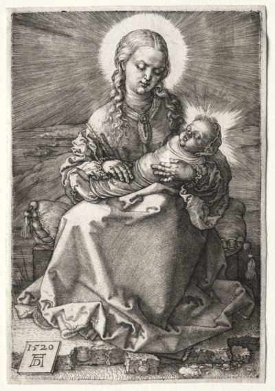 La Vergine con il Bambino Fasciato, 1520 da Albrecht Dürer