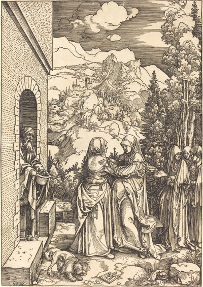 La Visitazione da Albrecht Dürer