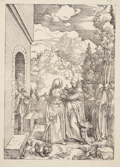 La Visitazione da Albrecht Dürer