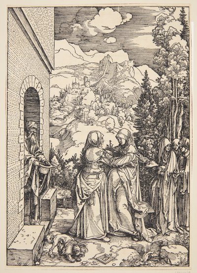 La Visitazione da Albrecht Dürer