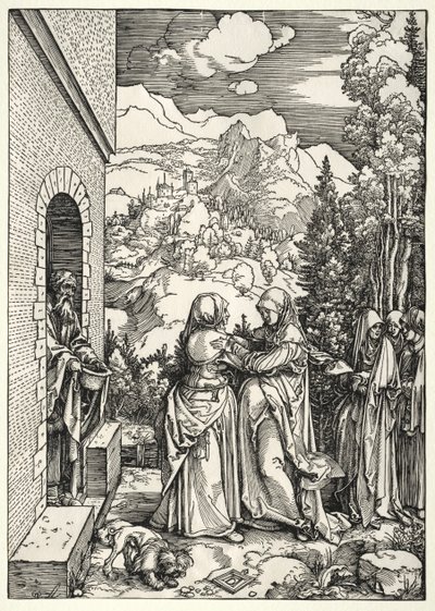 La Visitazione da Albrecht Dürer