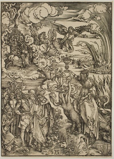 La prostituta di Babilonia da Albrecht Dürer