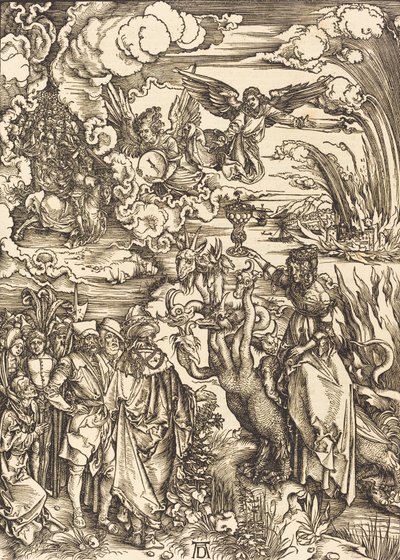 La prostituta di Babilonia, 1498 da Albrecht Dürer