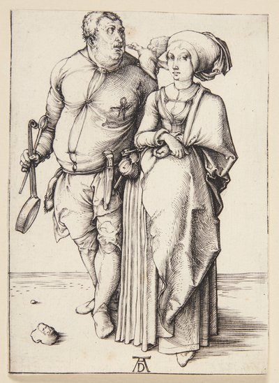 Il cuoco e sua moglie da Albrecht Dürer