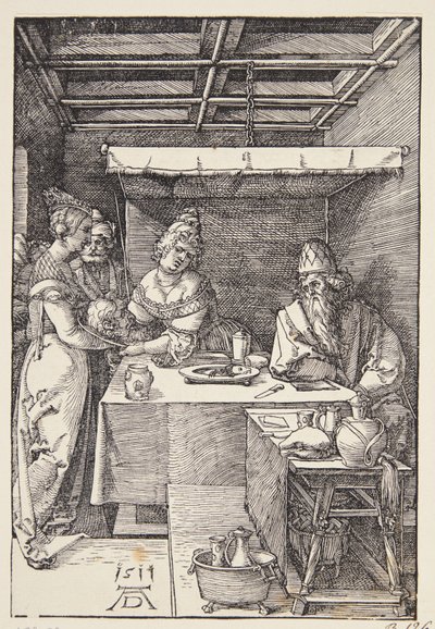 La testa di San Giovanni Battista portata a Erodiade da Albrecht Dürer